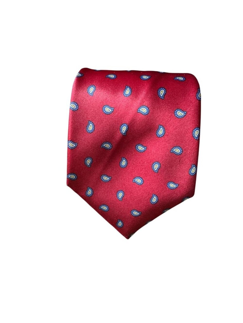 Set Of 9 Vintage Mens Ties Featuring Paisley Stripes & Geometric Patterns Variou - Picture 5 of 8